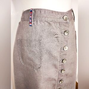 BE GIRL BUTT LIFTER DENIM MAXI SKIRT